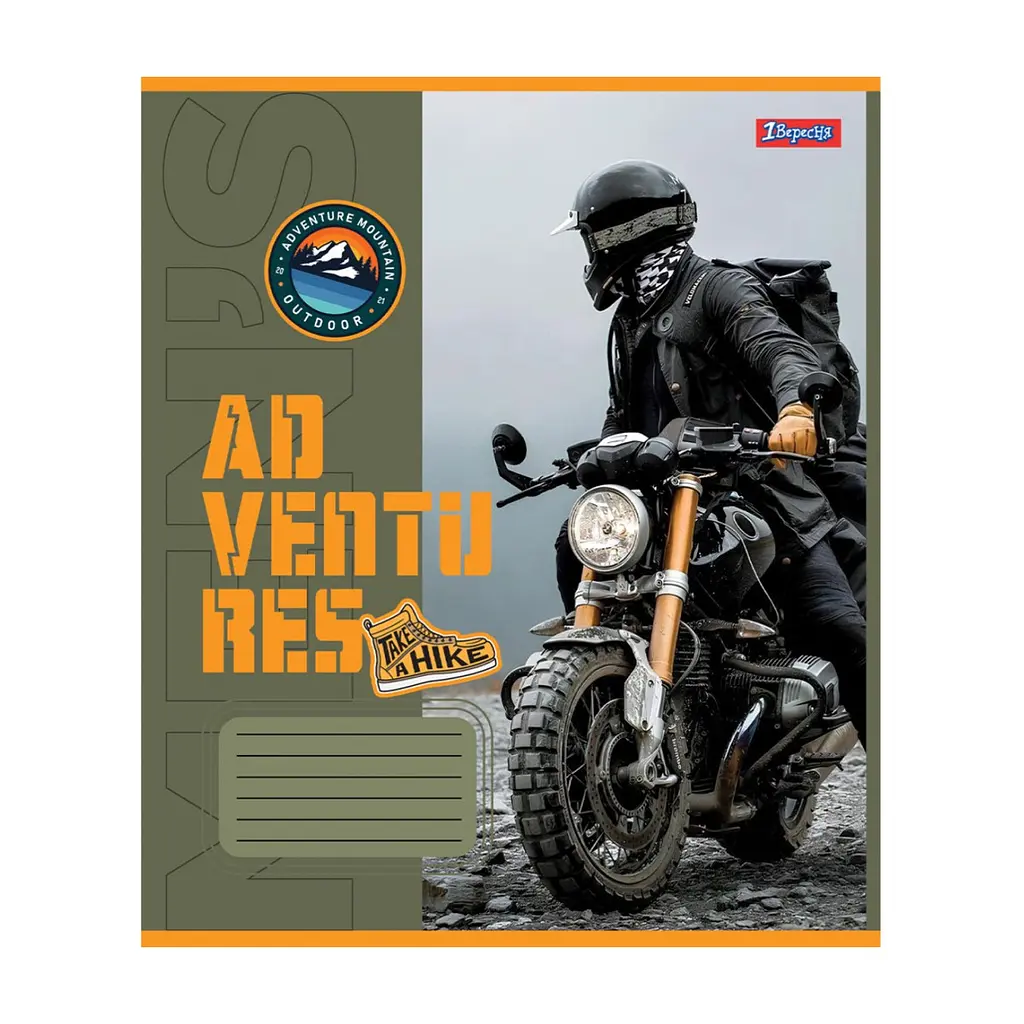 Зошит 1 вересня 1В Mens hobby 36 аркушів клітинка (767327), в асортименті - фото 2