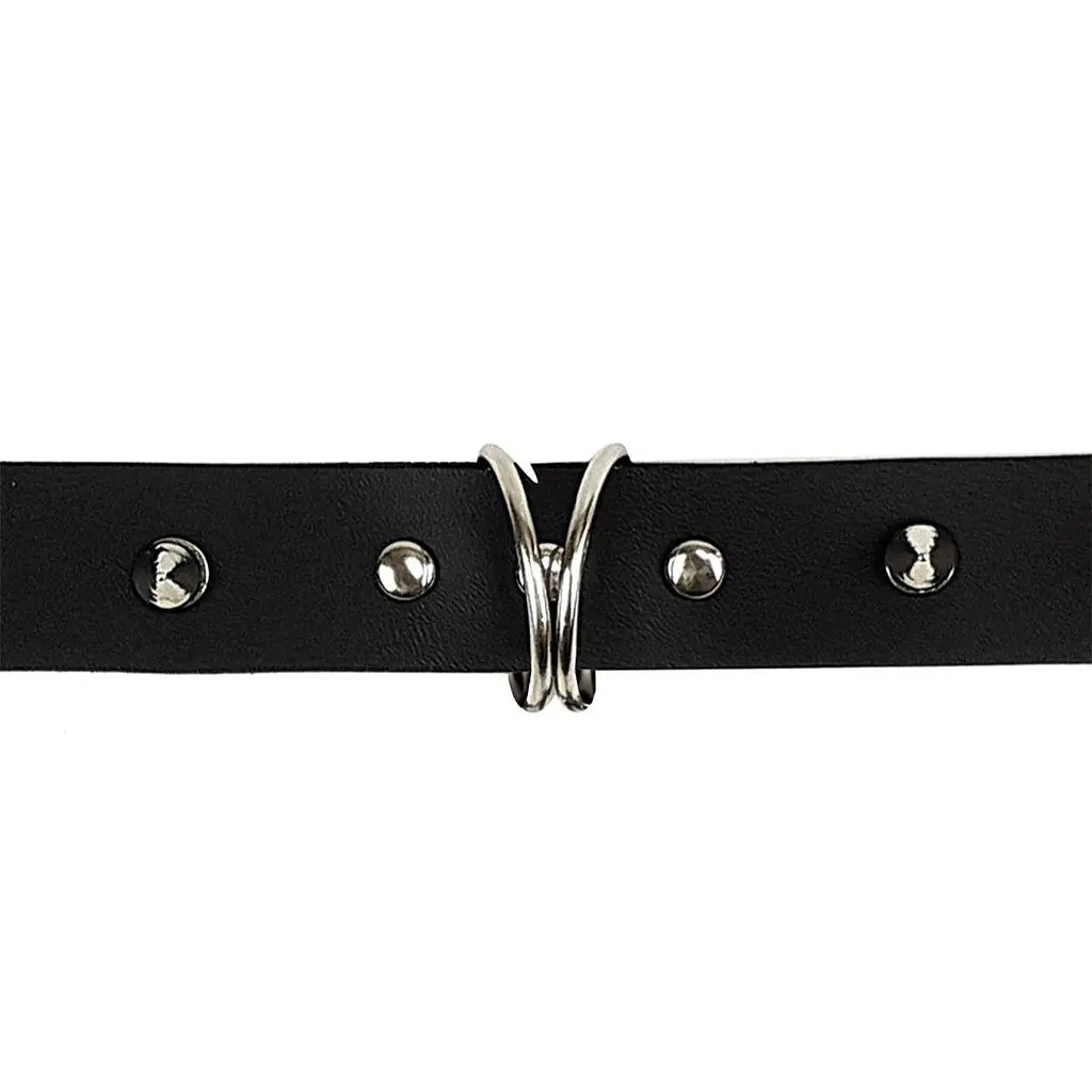 Нашийник з шипами та повідцем Art of Sex - Collar Spikes and Leash - фото 3