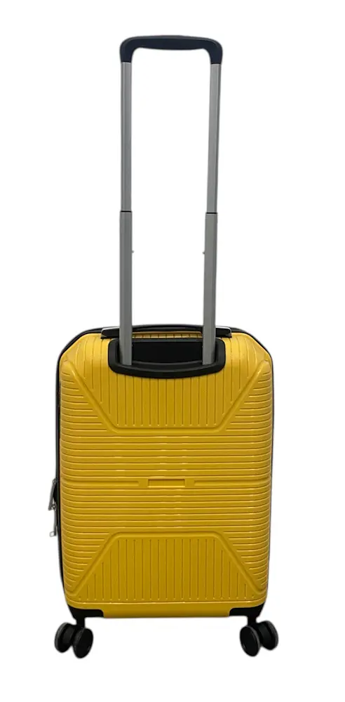 Валіза мала для ручної поклажі Worldline Airtex 291 поліпропілен S Жовтий - фото 3
