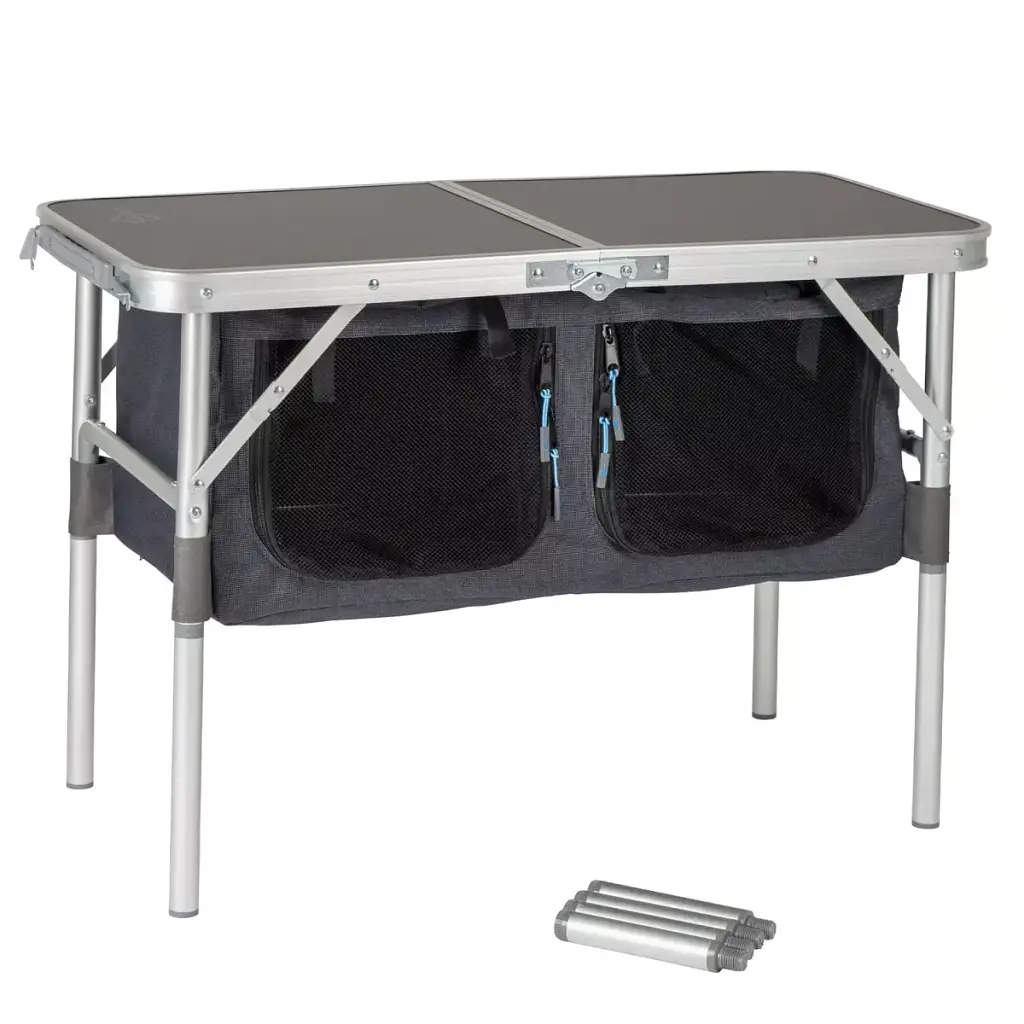 Стіл Bo-Camp Otter 80x40 cm Anthracite (1693680) - фото 2