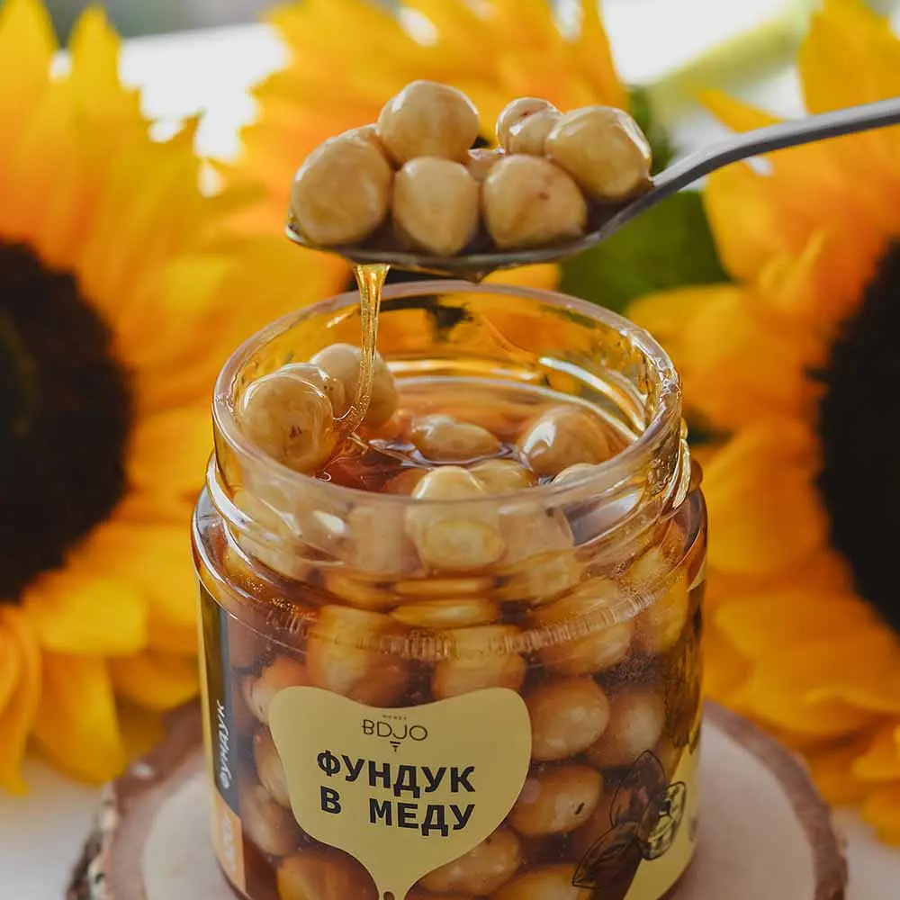 Фундук в меду BDJO 170 г - фото 5