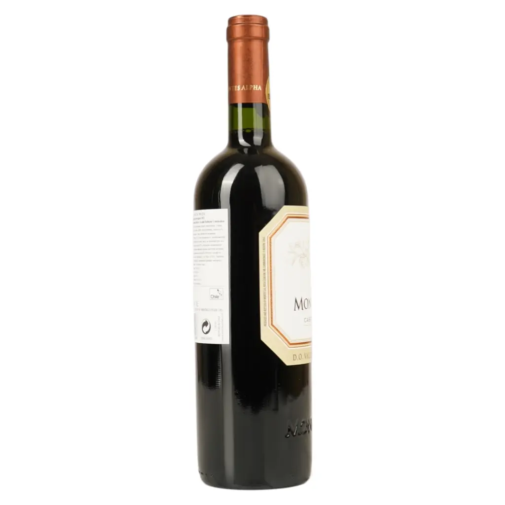 Вино Montes Cabernet Sauvignon Alpha, красное, сухое, 0,75 л (07248) - фото 4