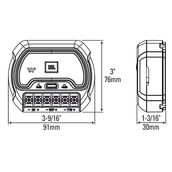 Компонентная акустическая система JBL GTO508C - фото 10