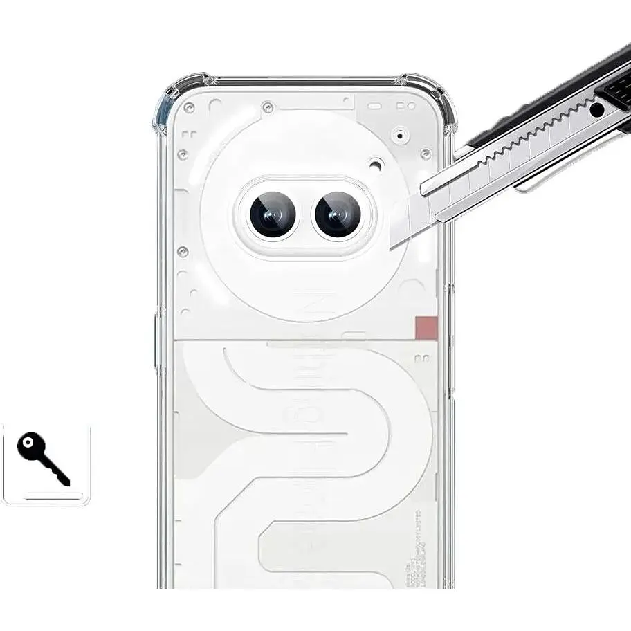 Панель BeCover Anti-Shock для Nothing Phone (2a) Clear (711793) - фото 4