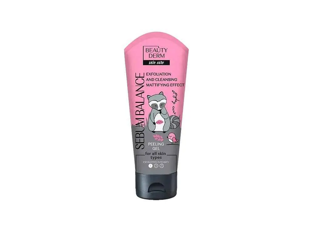 Пілінг для обличчя BEAUTYDERM 75мл скатка Sebum Balance