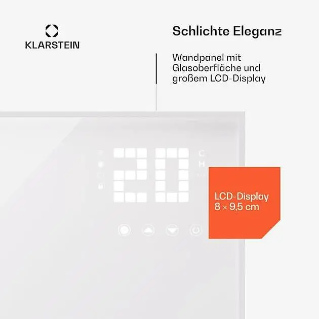 Инфракрасный обогреватель Klarstein Wonderwall Smart Bornholm (10045464) - фото 5