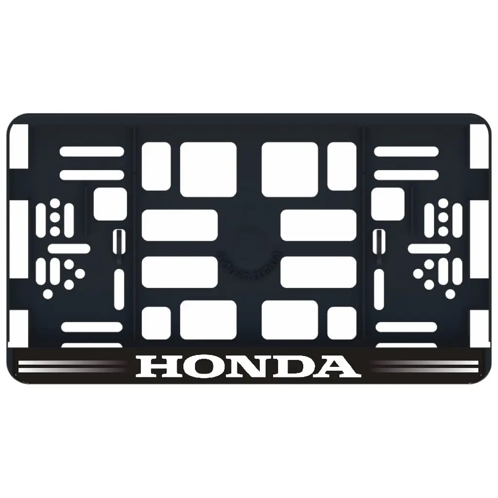 Рамка номера Honda під Американський номер 300х150 мм Кольоровий Логотип