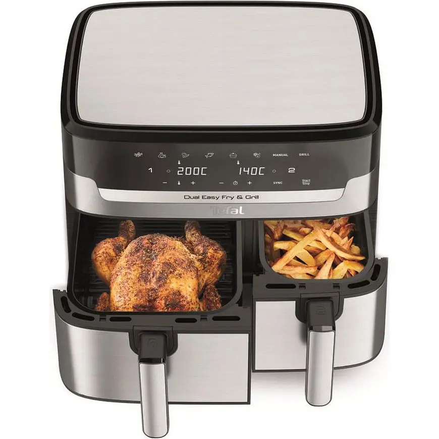Мультипіч Tefal Dual Easy Fry&Grill Air Fryer EY905D10 [99149] - фото 5