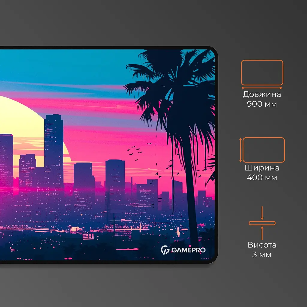 Игровая поверхность GamePro Speed/Control Black (MP275S) - фото 5