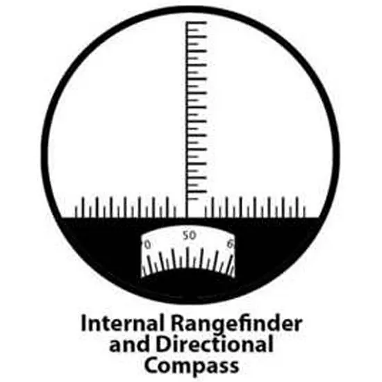 Монокуляр Arsenal 8x42 з компасом (NB27-0842C) - фото 9