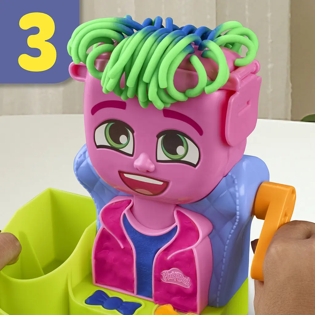 Ігровий набір з пластиліном Hasbro Play-Doh Зачіски (F8807) - фото 6