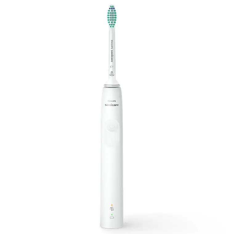Набір електричних звукових зубних щіток Philips Sonicare 3100 series, 2 шт. (HX3675/13) - фото 2