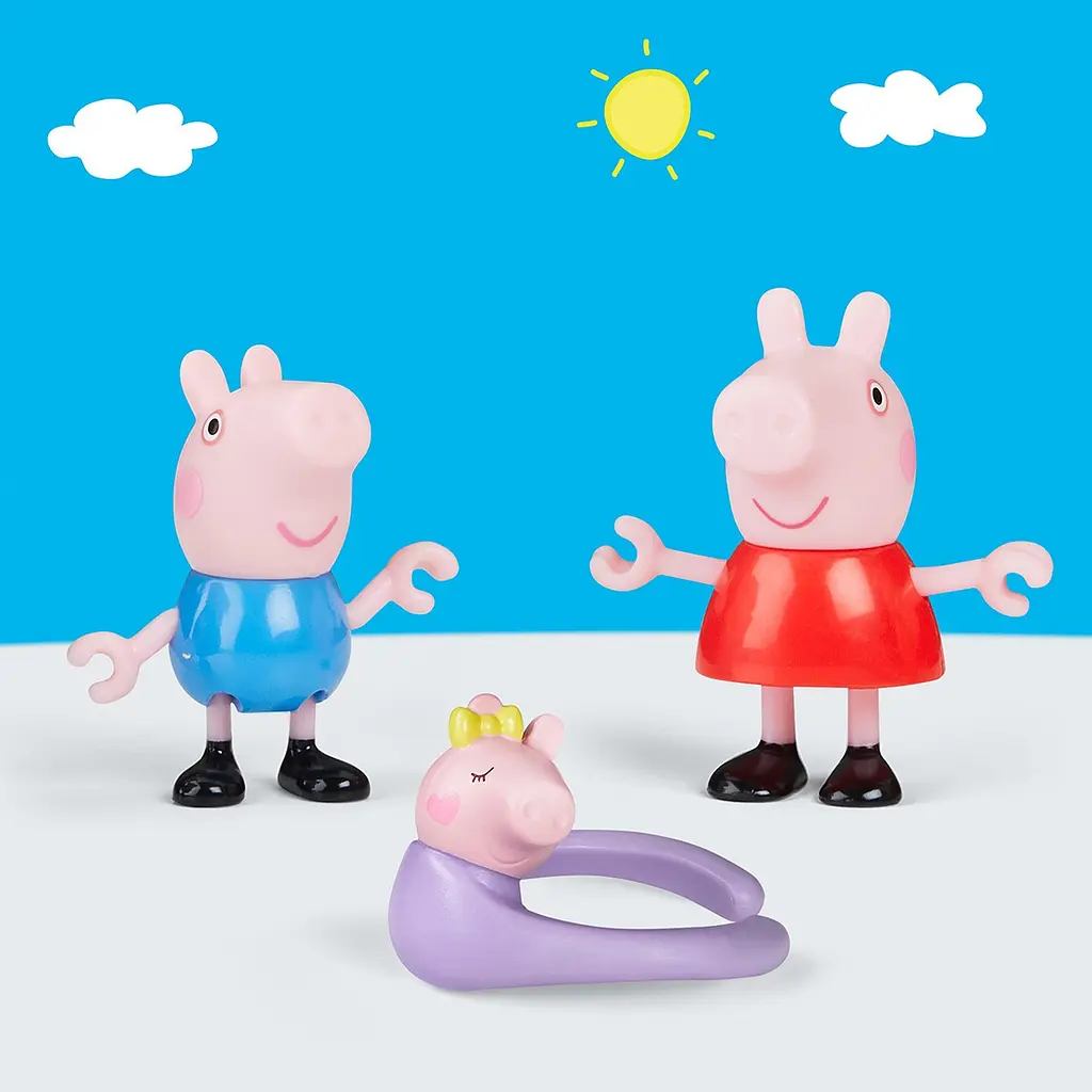 Набір фігурок Peppa Figurines – Велика родина Пеппи - фото 4