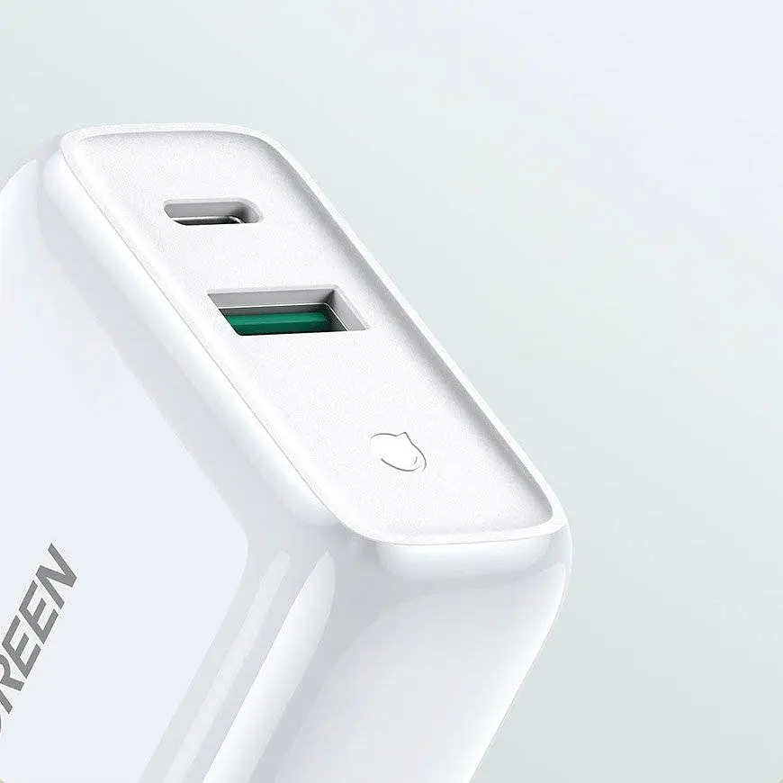 Мережевий зарядний пристрій UGREEN CD170 38W USB-C Wall Charger EU (White) (UGR-60468) (UGR-60468) - фото 5