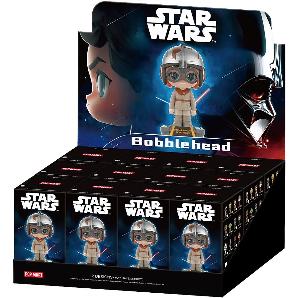 Игрушка-сюрприз Pop Mart Star Wars Серия Bobblehead с коллекционной фигуркой (SWBS-01) - фото 2