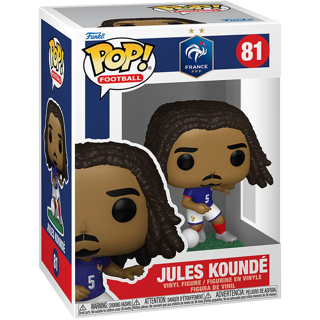 Игровая фигурка Funko POP! Футбол: Франция - Жюль Кунде (92733) - фото 2