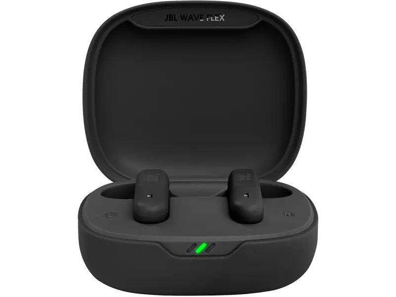Навушники TWS (повністю бездротові) JBL Wave Flex Black (WFLEXBLK) - фото 2