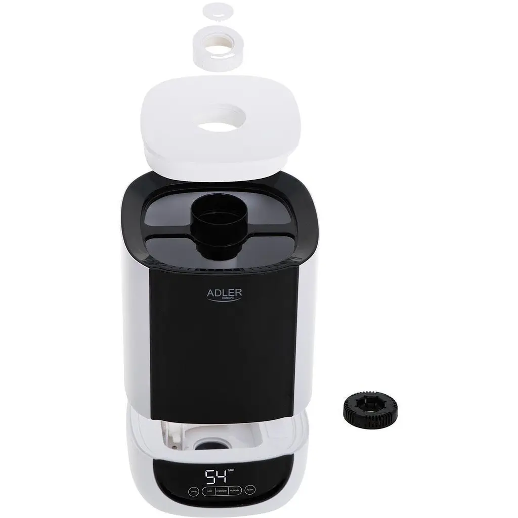 Увлажнитель воздуха Adler AD 7966 ароматерапия площадь 35 м² резервуар 4.6 л автовыключение - фото 3