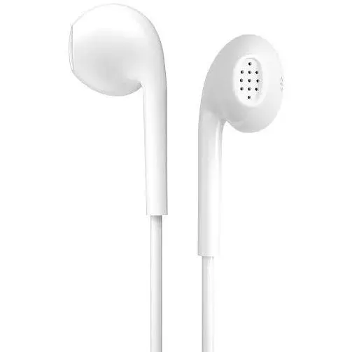 Дротові навушники WK Y12 3.5 mm 1.2 m вкладиші з мікрофоном White - фото 5