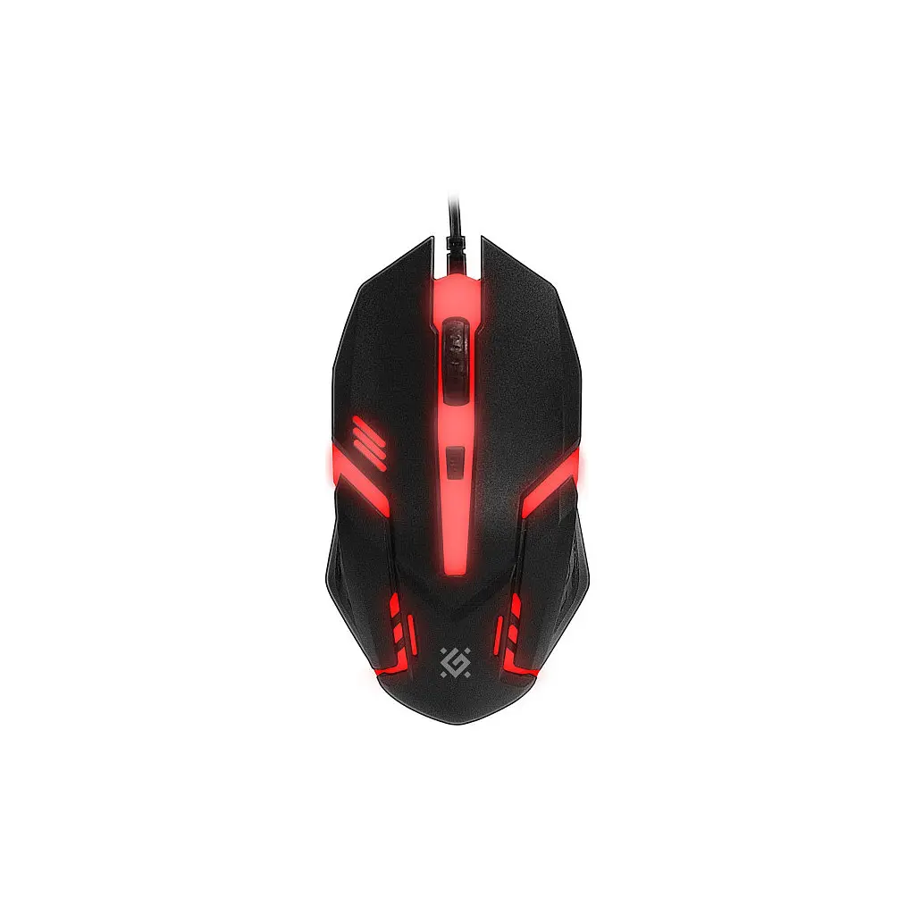 Комплект Defender Glion C-123 USB UA Black (45122) - фото 3