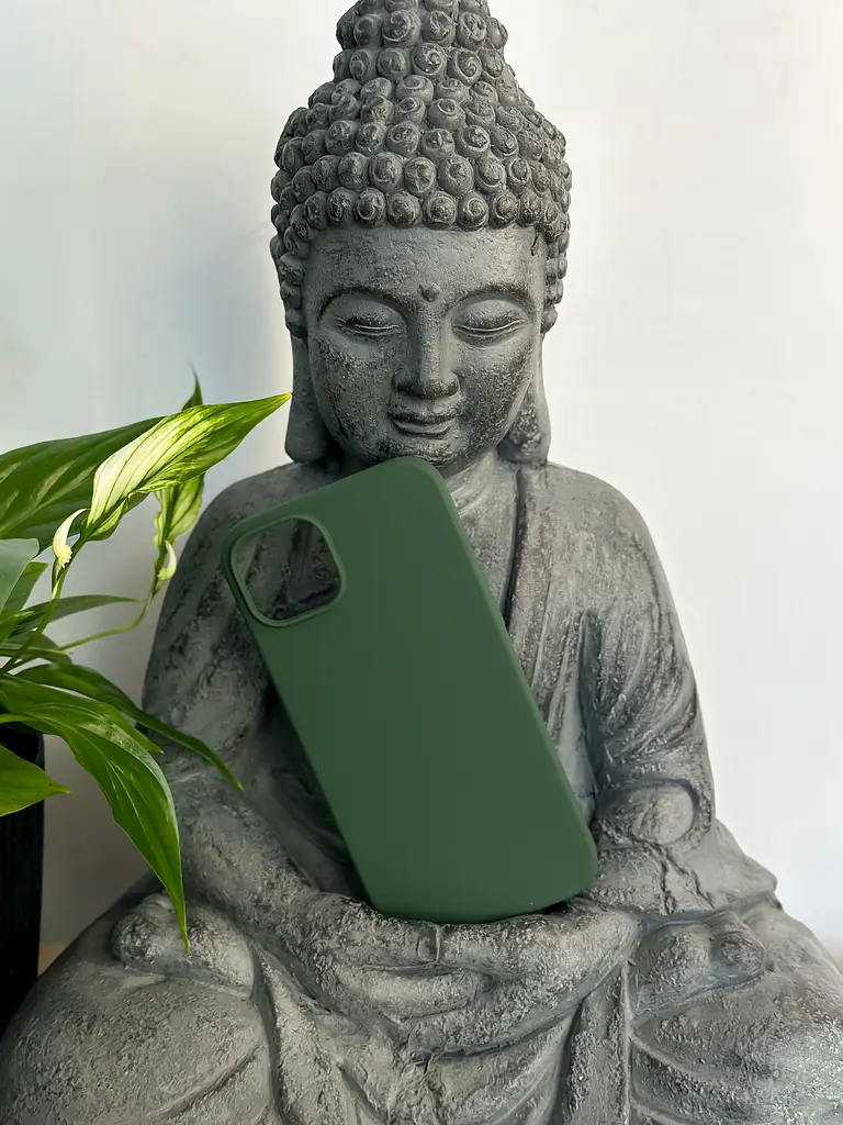 Чохол MAKE Apple iPhone 15 Plus Silicone Green - фото 4