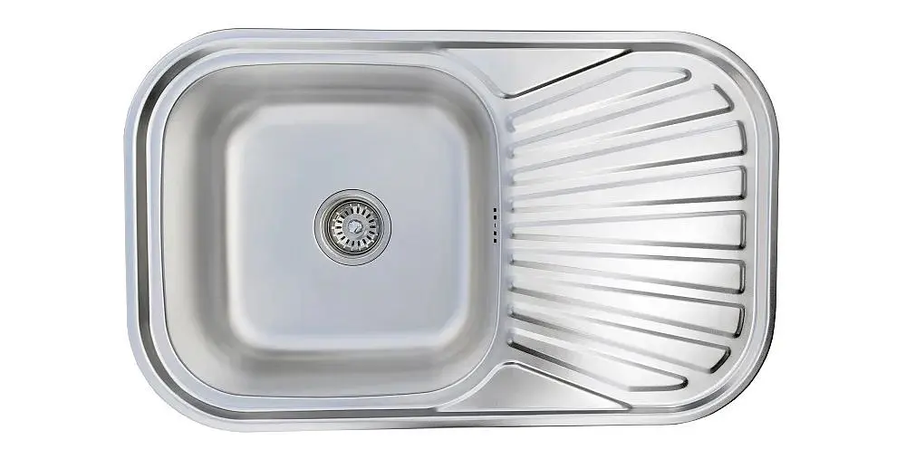 Кухонна мийка Romzha Liuba Satin RO43435, Сірий