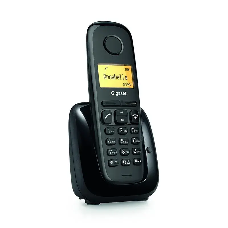 Радіотелефон DECT Gigaset A180 Black (S30852-H2807-R601) - фото 3