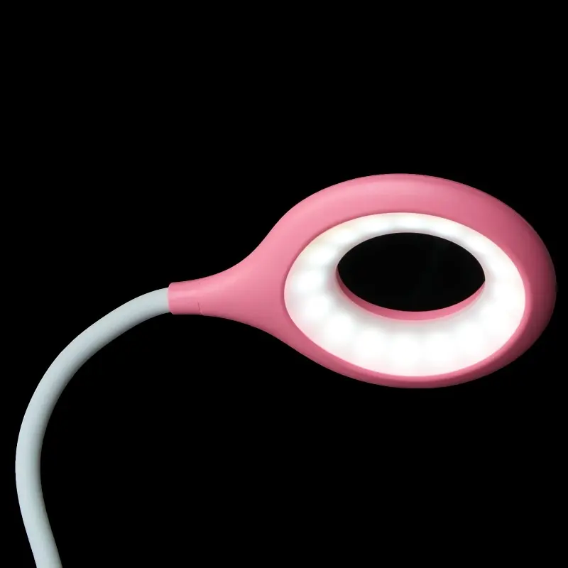 Настільна лампа Brille на гнучкій ніжці на прищепці SL-80 3W PINK - фото 4