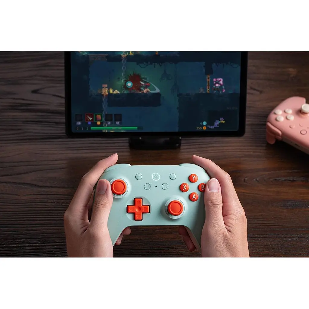 Бездротовий геймпад 8BitDo Ultimate 2C з датчиками Холла 2.4G і Bluetooth для ПК та Android (Білий) - фото 5