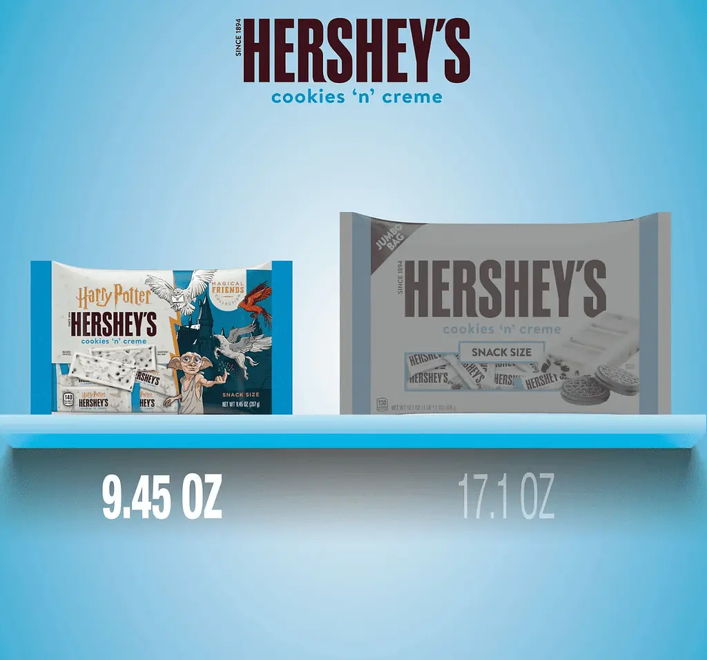 Шоколадні батончики Hershey's Cookies 'n' Creme Harry Potter Magical Friends Halloween Candy 268г - фото 7