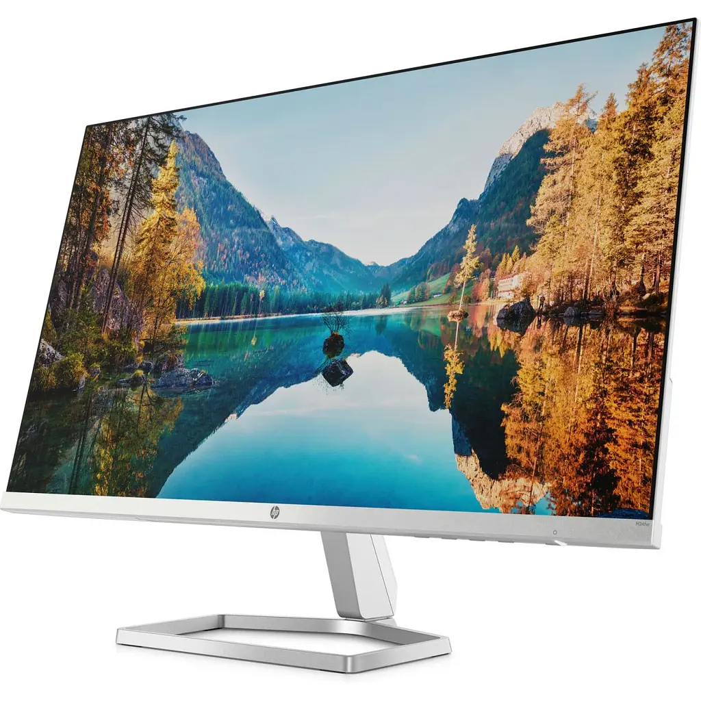 Монітор TFT 23.8" HP M24fw, FHD, IPS, HDMI, VGA, сріблястий з сірим (2D9K1E9) - фото 4