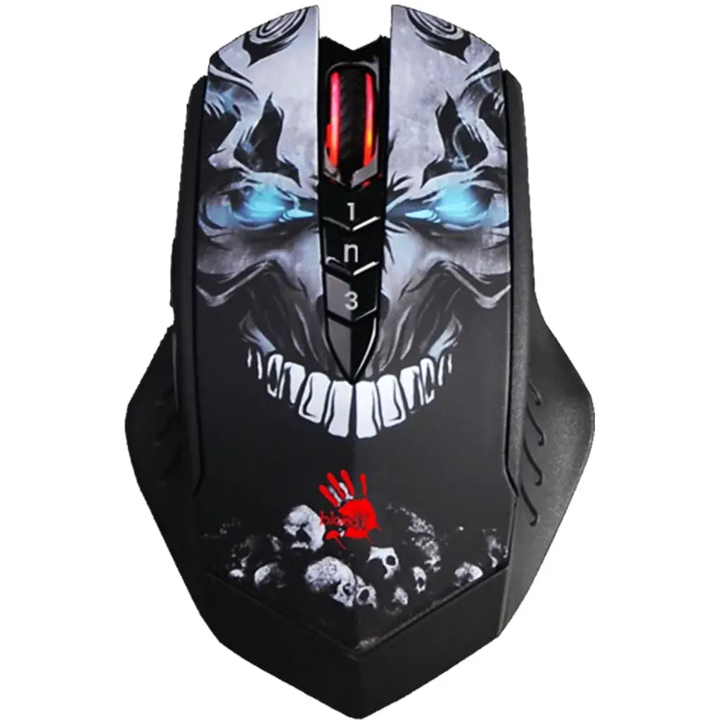 Мишка A4Tech Bloody R80 Plus Wireless Skull (4711421977326)