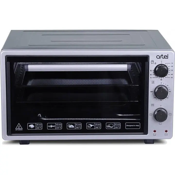 Духовка настільна Artel MD 3216 L Grey Black - фото 2