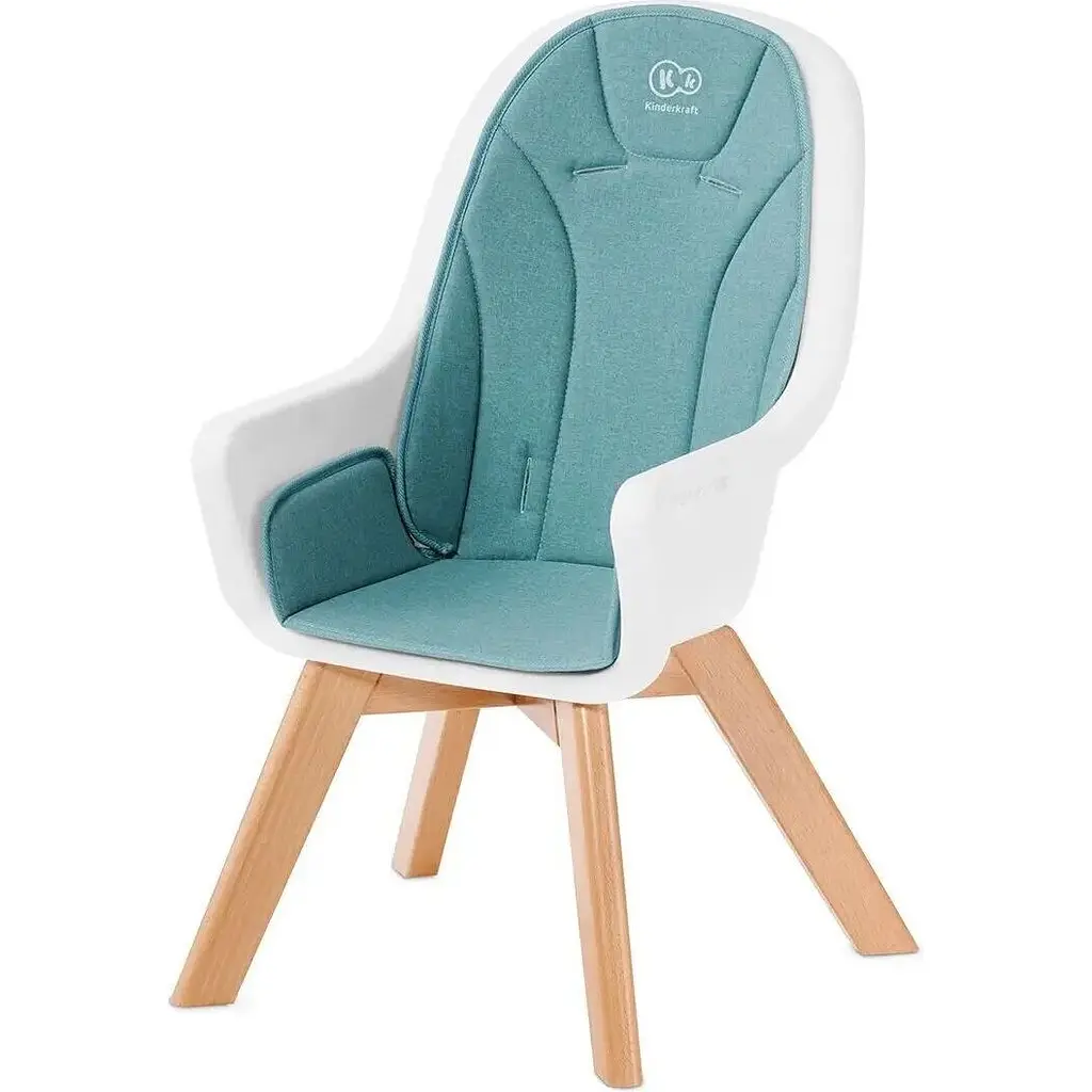 Стільчик для годування Kinderkraft Tixi Turquoise блакитний (00-00158724) - фото 5