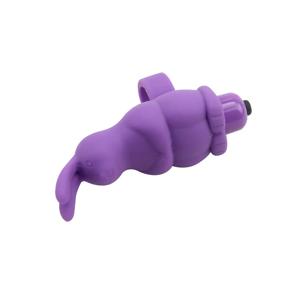 Насадка на палець - MisSweet Sweetie Rabbit Finger Vibrator Purple - фото 4