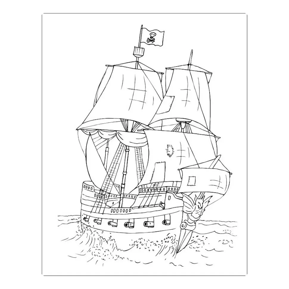 Велика книга розмальовок "Воїни та чудовиська" 1736005, 64 сторінки - фото 4