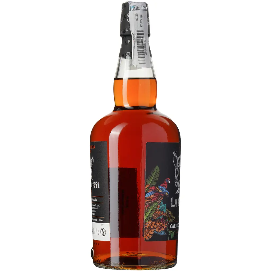 Ром Bardinet La Criolla 1891 Caribbean Dark 40% 0.7 л - фото 3