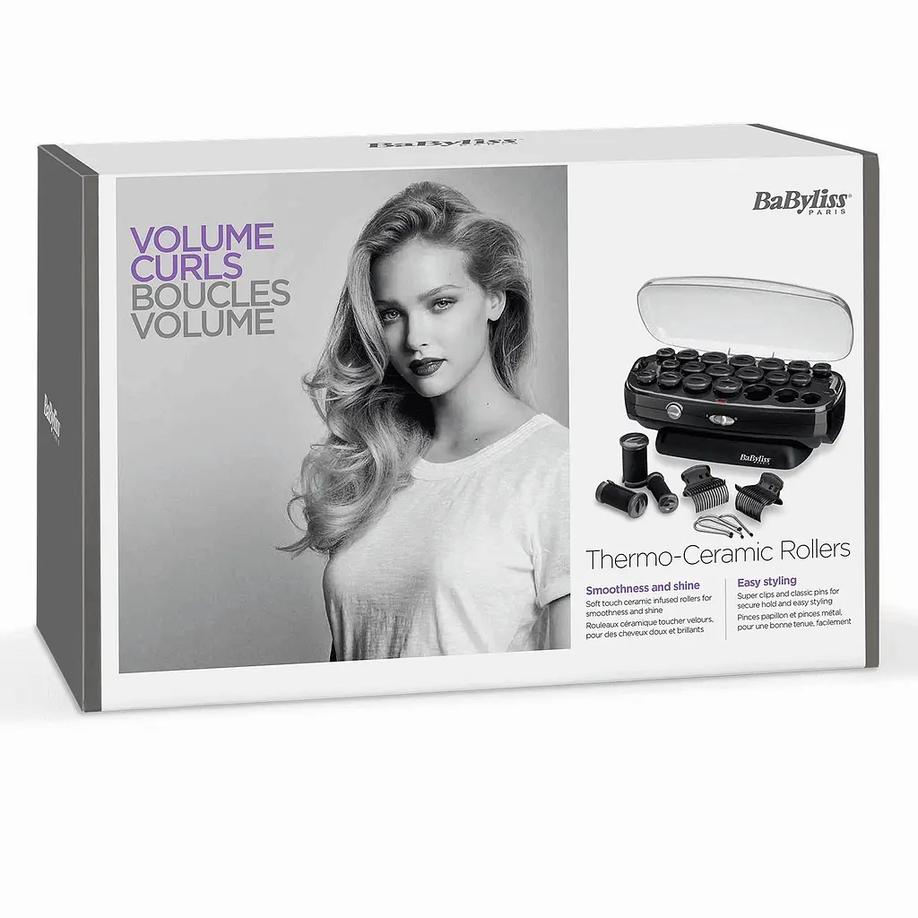 Термо бігуді Babyliss 50 Вт чорні (RS035E) - фото 4