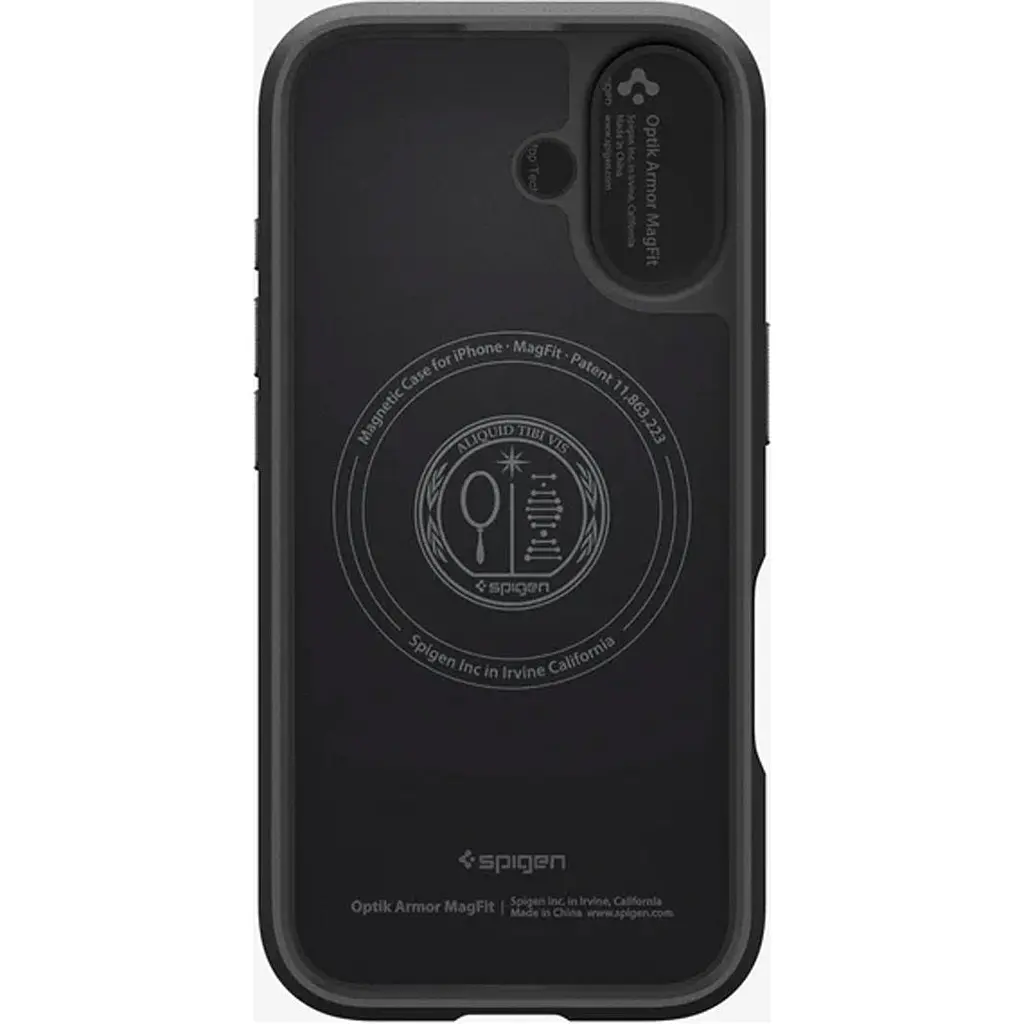 Чохол Spigen Optik Armor для iPhone 17 Black (ACS09987) - фото 4
