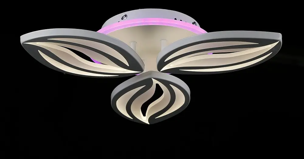 Люстра стельова LED Splendid Ray LK23/3, 80W, білий, регульована яскравість, сучасний стиль - фото 4