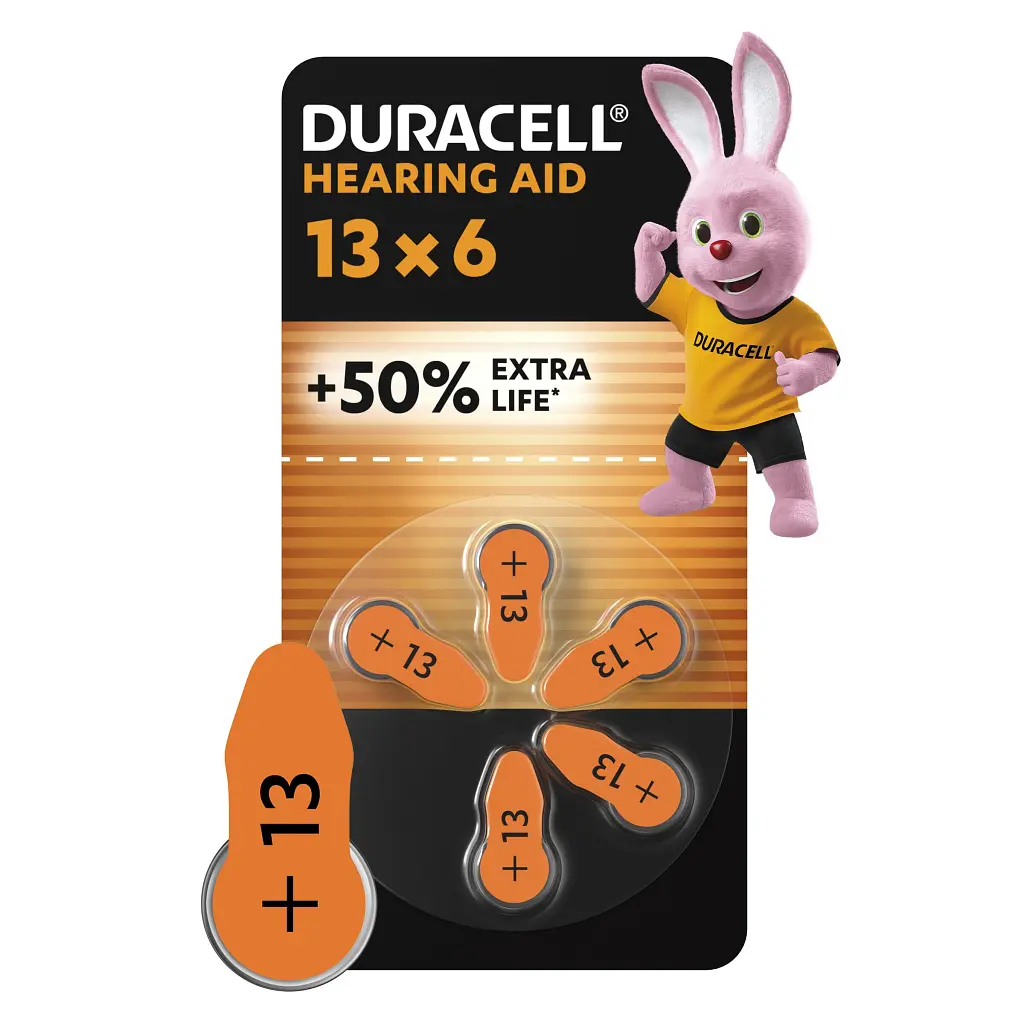 Батарейка Duracell PR48 / 13 * 6 (5004322) - фото 2