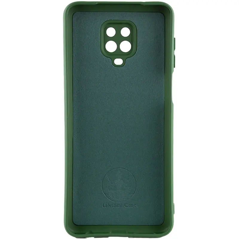 Чохол Lakshmi Silicone Cover Full Camera (AAA) with Logo для Xiaomi Redmi Note 9 / Redmi 10X Зелений / Cyprus Green - фото 2