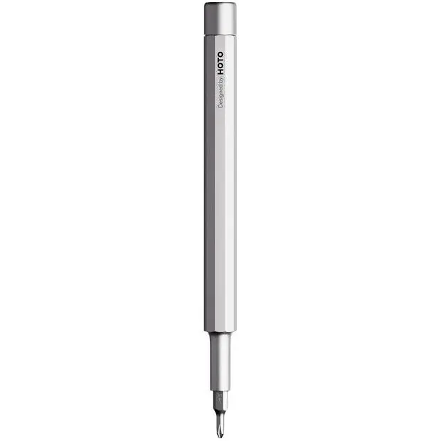 Викрутка HOTO Pocket Screwdriver SE Silver (QWLSD013/HFT0003CN) [155037] - фото 2