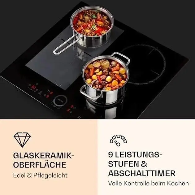 Индукционная плита Klarstein Delicatessa Hybrid 60 (10033022) - фото 4