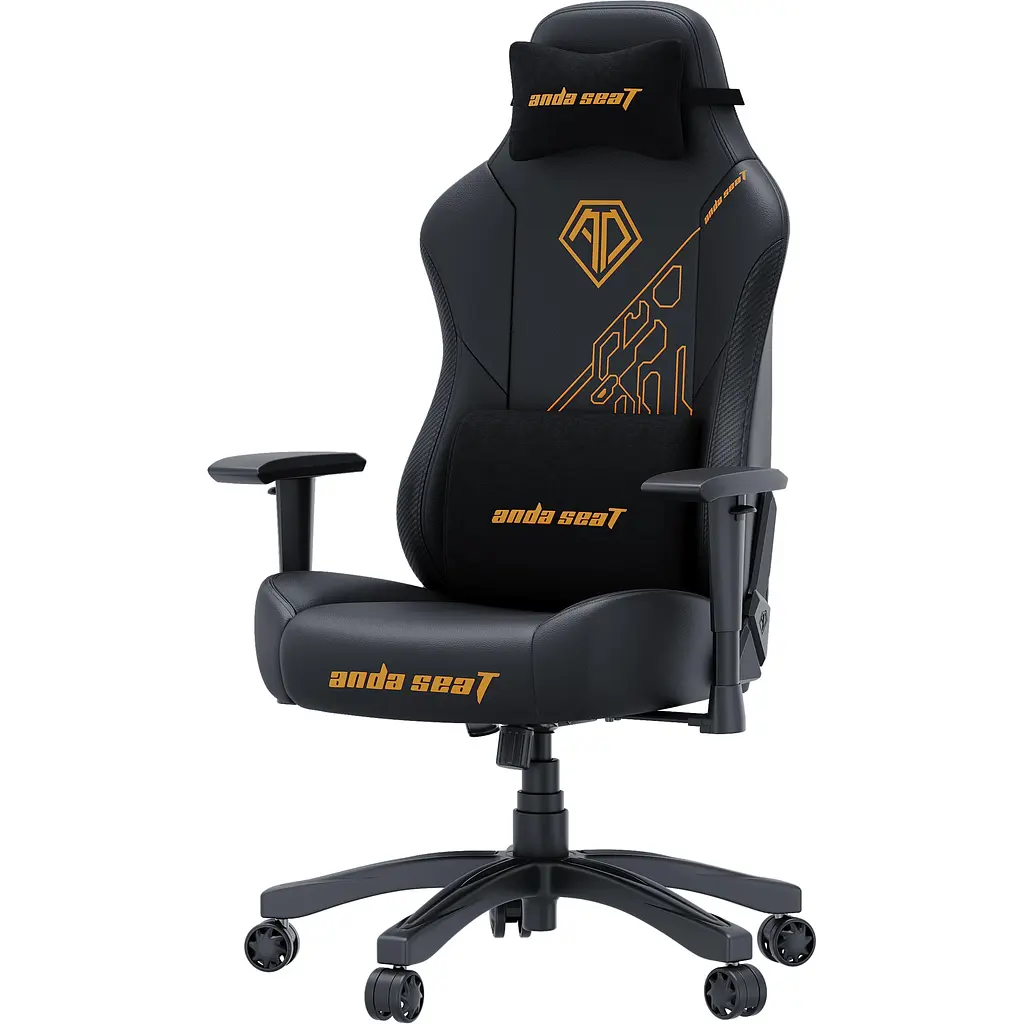 Геймерське крісло Anda Seat Phantom 3 Tiger Edition L Black [AD18Y-14-B-PV/C] [121740] - фото 6