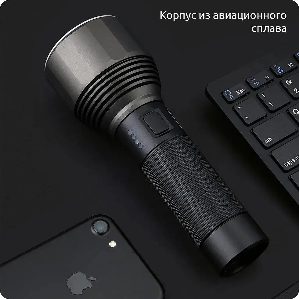 Ліхтар NexTool NE0126 на діоді XPH50.2 яскравість 2000 люменів - фото 6