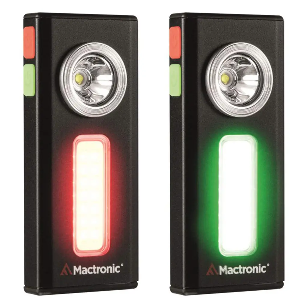 Ліхтар професійний Mactronic Flagger (500 Lm) Cool White/Red/Green USB Rechargeable (PHH0072) - фото 2