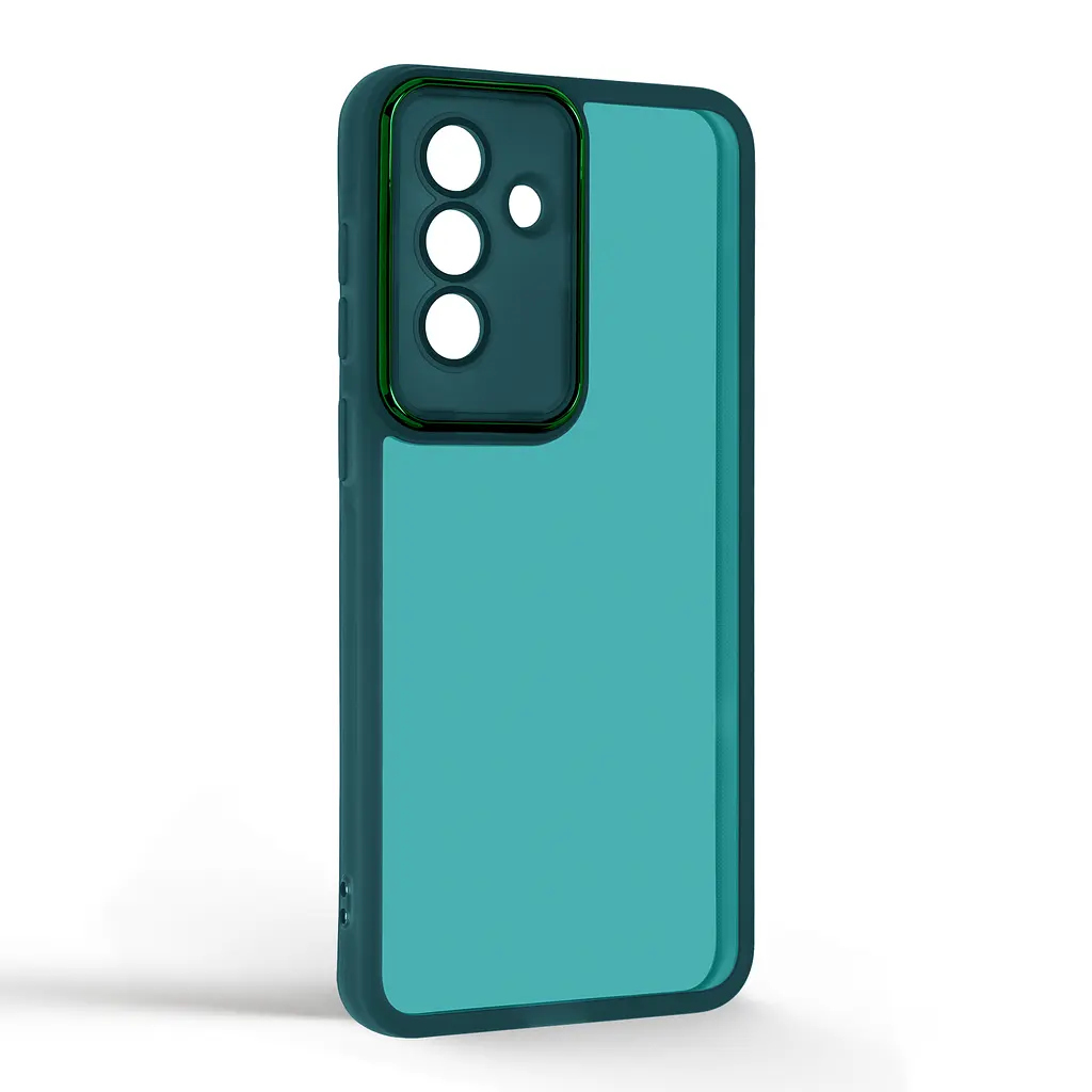 Защитный чехол для Samsung Galaxy A57 5G, Shade, зеленый, TPU+PC, матовый, защита всего корпуса, панель-накладка, противоударный, с большими бортами, амортизирует удары при падениях, ArmorStandart (ARM89851) - фото 2