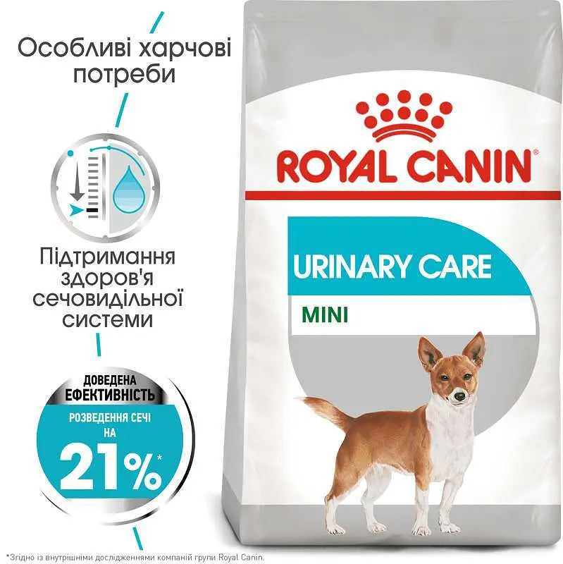 Сухой корм для собак малых пород с чувствительной мочевыделительной системой Royal Canin Mini Urinary Care, 1 кг (1261010) - фото 2