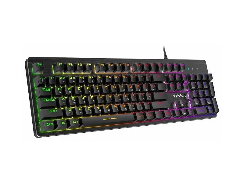 Клавіатура Vinga KBGSM120 Black - фото 2